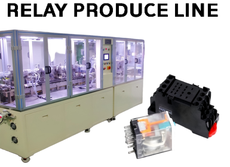 Relais-Produktionslinie